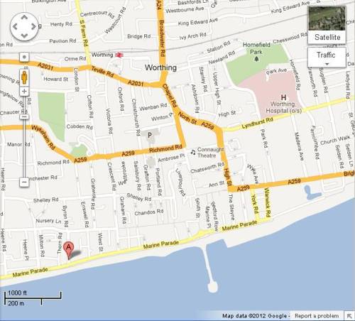 The Kingsway Hotel - Worthing Dış mekan fotoğraf